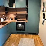 アパート Floor With Mountain View, Terrace 22sqm, Free Parking ベルゲン